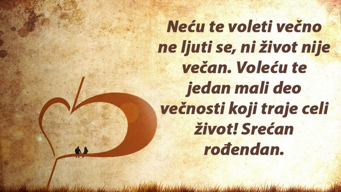 Čestitke za rođendan hrvatski ljubavne Rodjendanske poruke